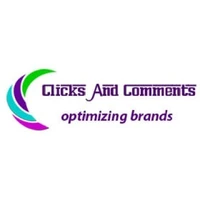 Clicks and Comments logo