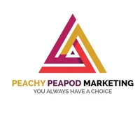 Peachy Peapod Marketing logo